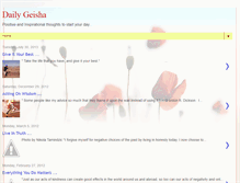 Tablet Screenshot of dailygeisha.com